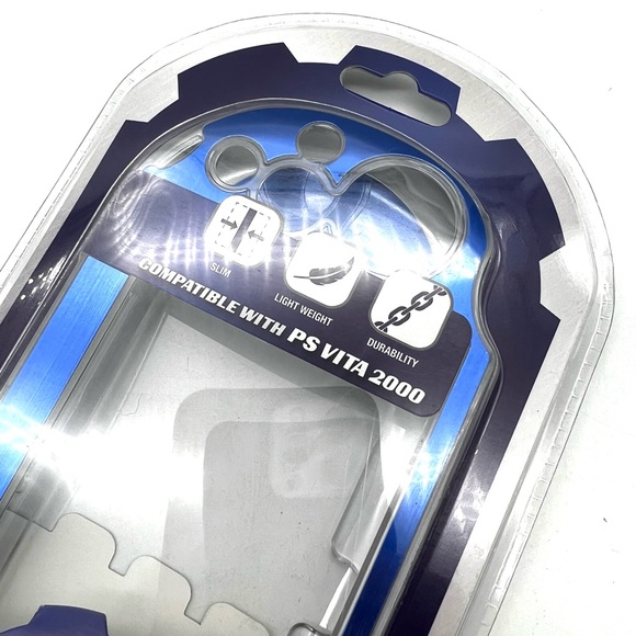 Ps vita 2000 | Aluminum Blue case | protective shield - Picture 4 of 4